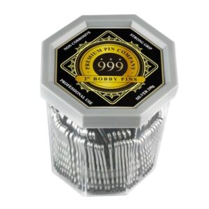 Premium Pin Company 999 Bobby Pins Silver